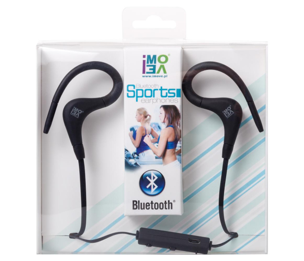 XX.Y SŁUCHAWKI SPORTOWE BT XX.Y IMOVE SH01 Czarne # - 1435007 - zdjęcie 4